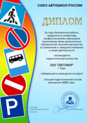 Лучший пед коллектив 2020